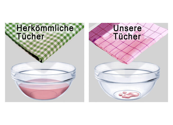 Geschirrtücher, 9-teilig 