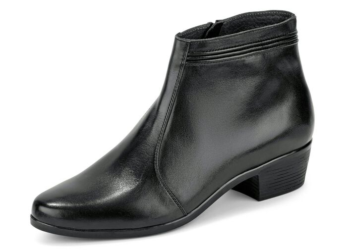 Stiefelette mit Innenreißverschluss SCHWARZ