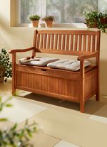 Gartenbank aus Eukalyptusholz 