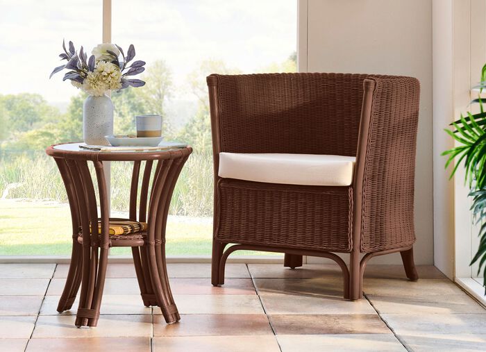 Rattanm&ouml;bel aus handgeflochtenem Rattanrohr 