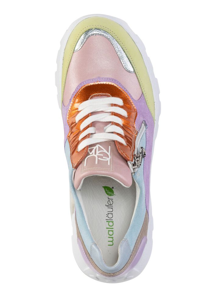 Waldl&auml;ufer, trendige Damen-Sneaker, Weite H, mit herausnehmbarem Fussbett MULTICOLOR