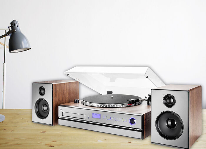 Dual NR100X Nostalgie-Stereoanlage 