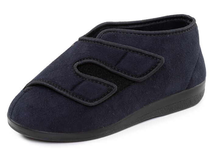 Bequeme Damen-Klettschuhe, Weite H, mit herausnehmbarem Fussbett 
