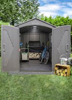 Stabiles Gerätehaus GRAU