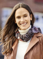 Schal mit Fantasiedessin 