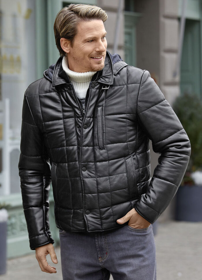 Lederkurzjacke von «Cabrini» 