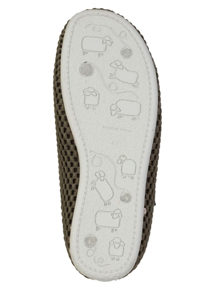 Leichte Herren-Hausschuhe, mit herausnehmbarem Fussbett 