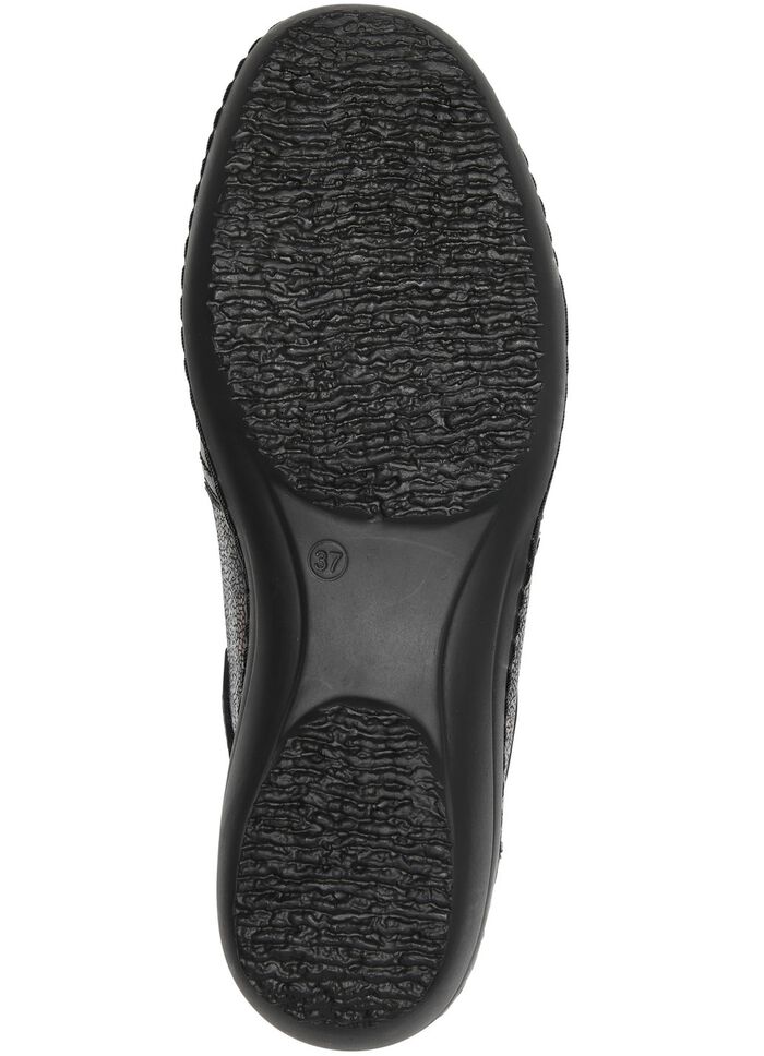 ELENA EDEN, bequeme Damen-Slipper, Weite H, mit herausnehmbarem Fussbett 