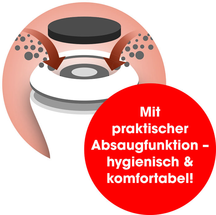 Batteriebetriebener Hornhautentferner von Vitalmaxx