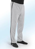 Freizeithose in 3 Farben GRAU MELIERT