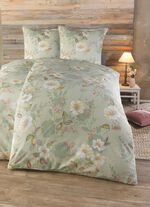 Barchent Bettw&auml;sche-Garnitur von Castell JADE