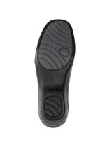 ELENA EDEN, bequeme Damen-Slipper, Weite H, mit herausnehmbarem Fussbett SCHWARZ-CHIANTI-GRAU