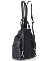 Laurina, Rucksack, Damen, mit zwei durch Reissverschluss teilbare Umh&auml;ngeriemen 