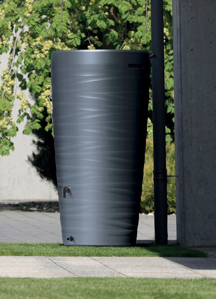 Regentonne in klassischer Wellenoptik 