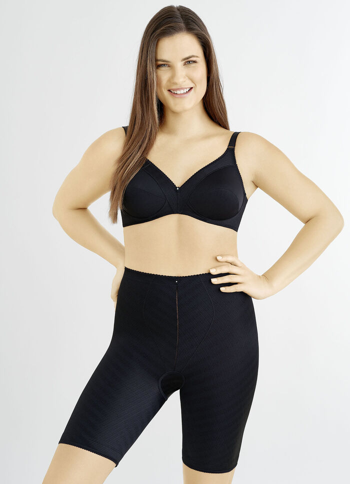 Felina BH mit Strukturmuster SCHWARZ