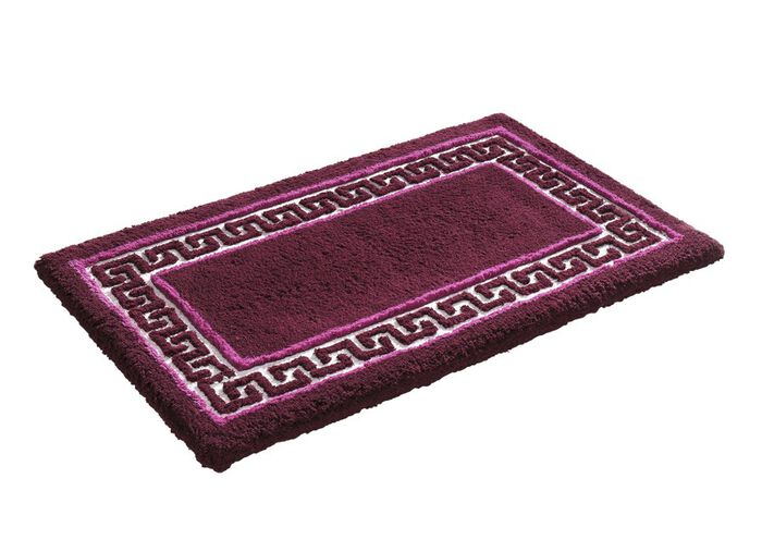 Badgarnitur mit M&auml;ander-Bord&uuml;re BEERE