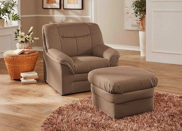 Polsterm&ouml;bel auf stabilem Holzgrundgestell 