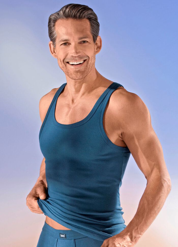 Viererpack Sportjacken aus Feinripp 