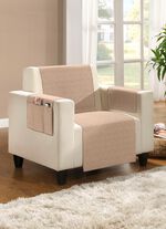 Wohnaccessoires mit Anti-Rutsch-Beschichtung BEIGE