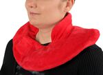 Vital Comfort Nacken-W&auml;rmflasche mit extra Stehkragen ROT