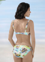 Bikini mit Bügeln, schalenlos, seitlich raffbar 