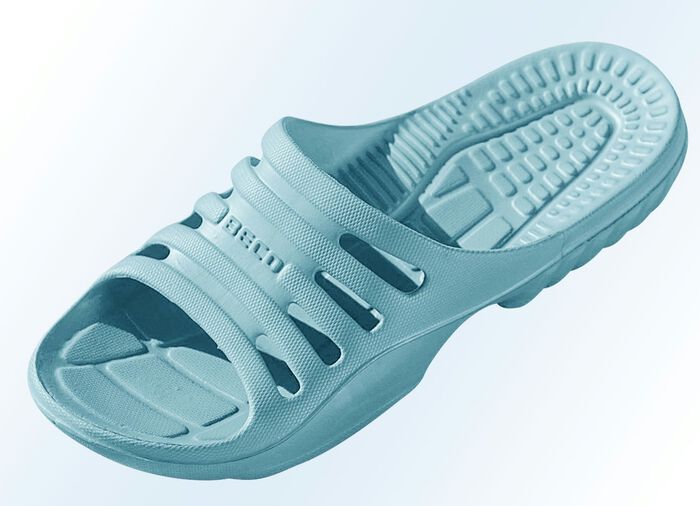 Badeschuhe mit Massage-Fussbett 