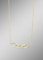 Halskette mit Diamanten 