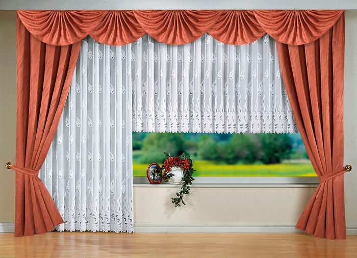 Dekoschal mit Universalschienenband TERRA