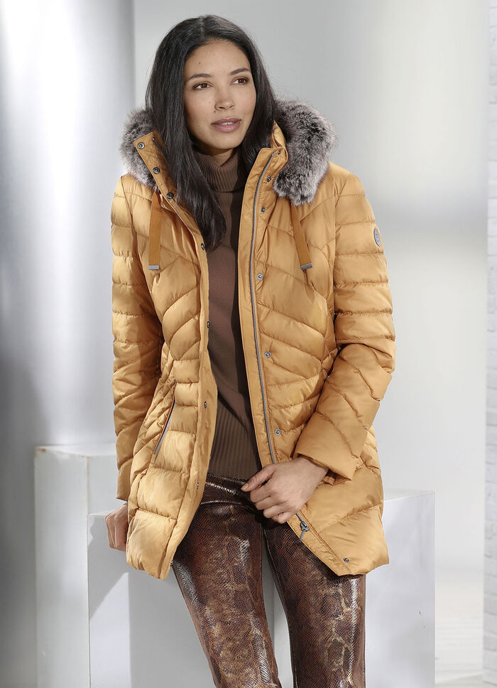 Jacke in 2 Farben OCKER