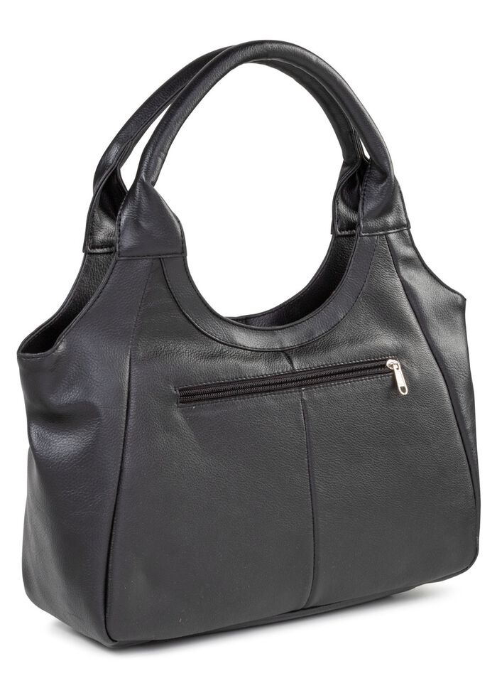 Laurina, Tasche, Damen, aus Leder SCHWARZ