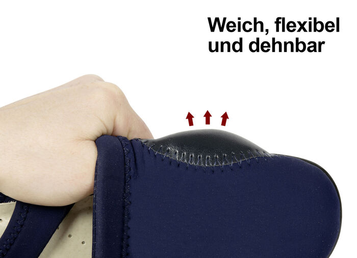 Slipper mit elastischem Einschlupf 