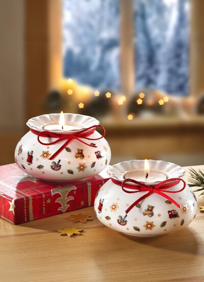 Villeroy & Boch Teelichthalter aus Porzellan 