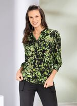 Shirt-Tunika mit farbbrillantem Druck 