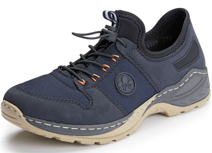 Rieker Sneaker mit herausnehmbarer MemoSoft-Textileinlage DUNKELBLAU