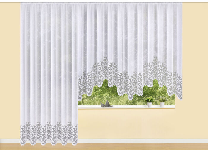 Himmlischer Bogenvorhang mit Universalschienenband