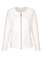 Shirtjacke mit seitlichen Eingrifftschen 