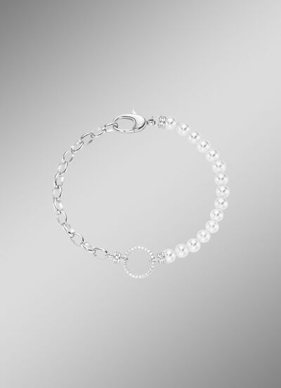 Armband mit Muschelkernperle 