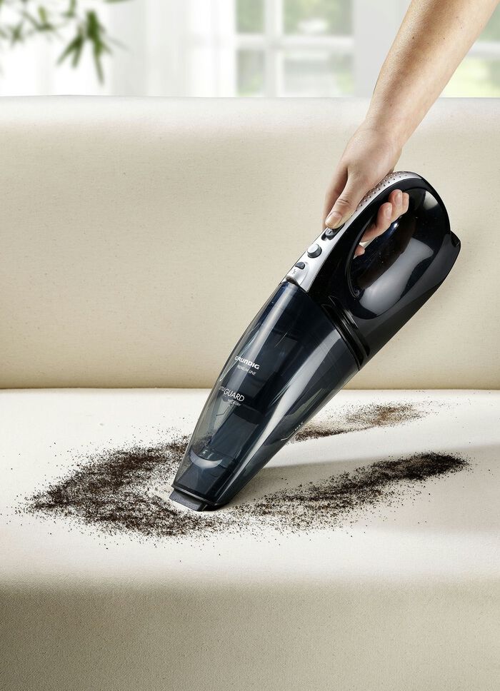 &laquo;GRUNDIG&raquo; Akku-Handstaubsauger mit Zubeh&ouml;r 