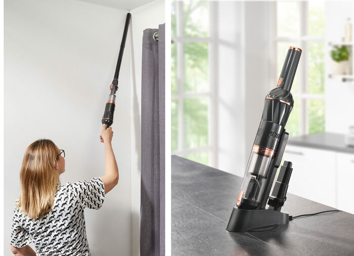 Akku-Hand- und Bodenstaubsauger-Set MX14, 2-in-1AUGER 