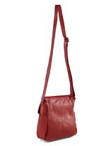 Laurina, Tasche, Damen, mit verstellbarem Umh&auml;ngeriemen RUBINROT