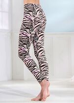 Laurina Zweierpack Leggings mit Gummizug im Bund 