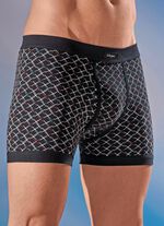 Dreierpack Unterhosen aus Feinjersey, allover dessiniert 