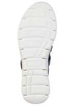 ELENA EDEN, sommerliche Damen-Spangenschuhe, Weite H, mit herausnehmbarem Fussbett JEANS