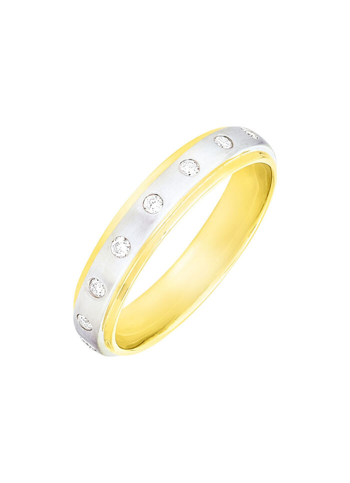 Wundersch&ouml;ner Damenring mit 16 Brillanten 