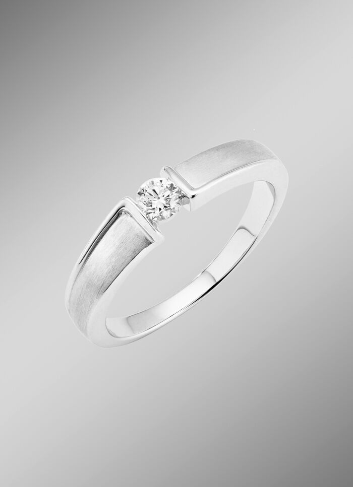 Damenring aus Platin 