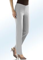 Hose mit angeschnittenem Bund H''GRAU MEL.