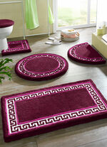 Badgarnitur mit Mäander-Bordüre BEERE