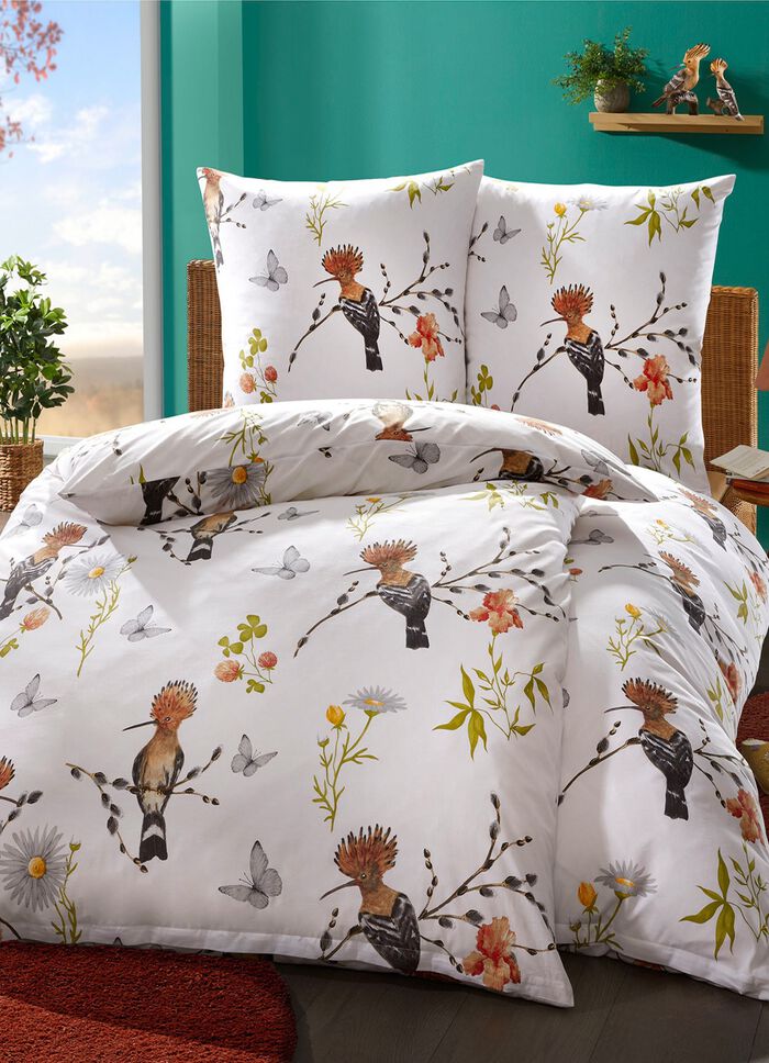 Bettw&auml;sche-Garnitur mit Vogel des Jahres 2022 