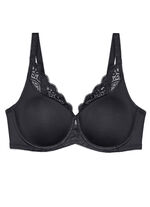 Triumph Amourette Minimzer-Bügel-BH mit Elastikspitze SCHWARZ