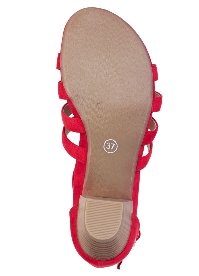 Andrea Conti, modische Damen-Sandaletten, Weite G, mit Gummizug 